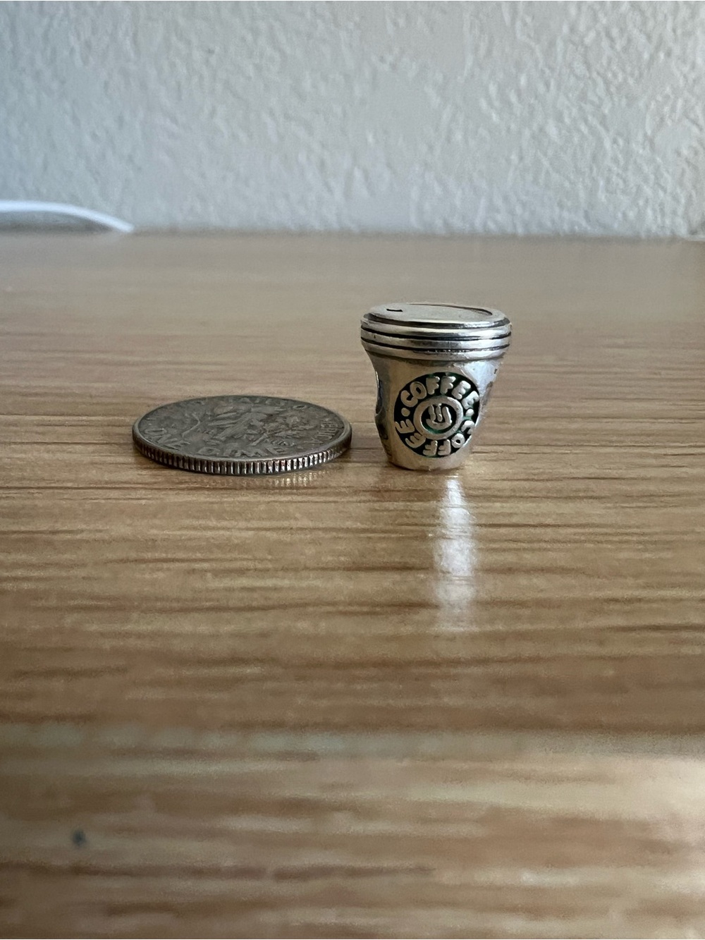 Coffee Cup Charm